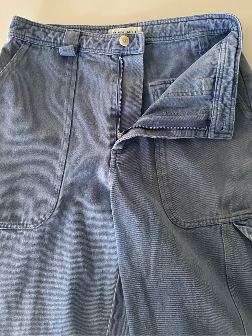 Alex Mill Phoebe Carpenter Jeans Size 29 Baggy High Rise Non Stretch Denim - Picture 9 of 16